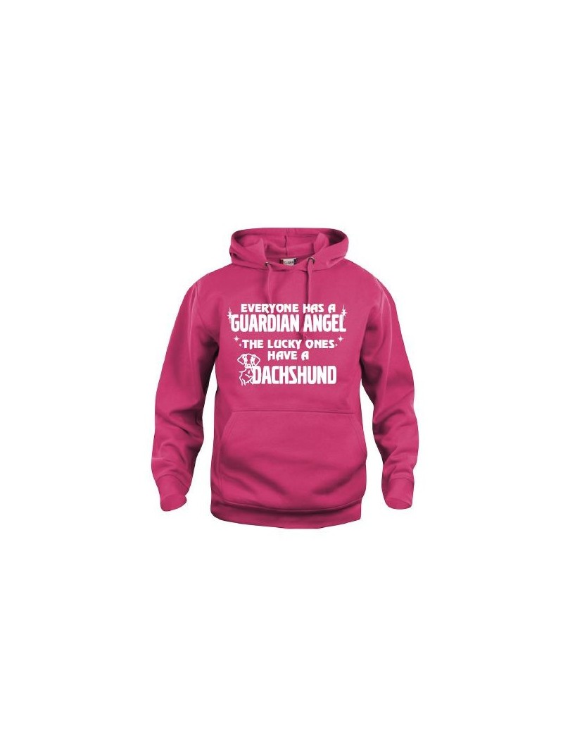 "EVERYONE HAS A GUARDIAN ANGEL, THE LUCKY ONES HAVE A DACHSHUND"