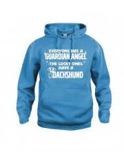 "EVERYONE HAS A GUARDIAN ANGEL, THE LUCKY ONES HAVE A DACHSHUND"