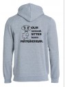 "OLIN NORMAALI, SITTEN HANKIN MÄYRÄKOIRAN"