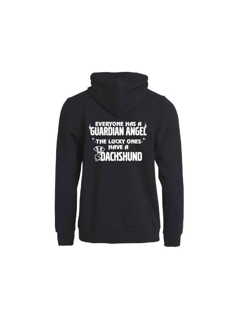 "EVERYONE HAS A GUARDIAN ANGEL, THE LUCKY ONES HAVE A DACHSHUND"