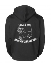 "JÄRJEN VEIT!" Lyhytkarvainen mäyräkoira