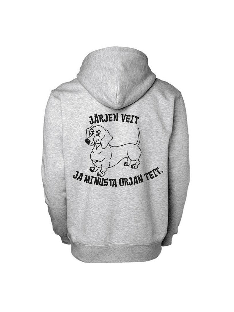 "JÄRJEN VEIT!" Lyhytkarvainen mäyräkoira