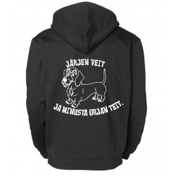 "JÄRJEN VEIT!" Karkeakarvainen mäyräkoira