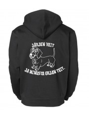 "JÄRJEN VEIT!" Karkeakarvainen mäyräkoira