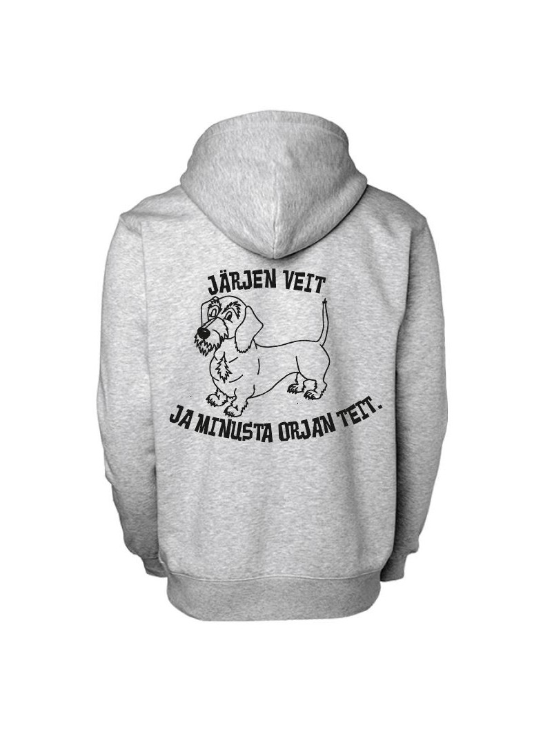 "JÄRJEN VEIT!" Karkeakarvainen mäyräkoira