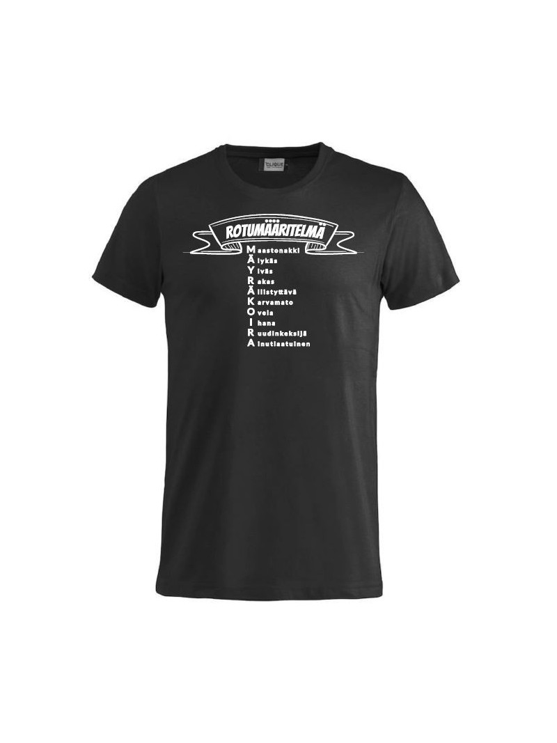 T-paita "Rotumääritelmä"