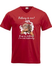"Talking to me?" Lyhytkarvainen ruskea