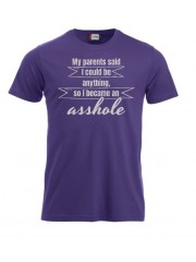 T-paita "ASSHOLE"