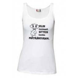 "Olin normaali, sitten hankin mäyräkoiran"