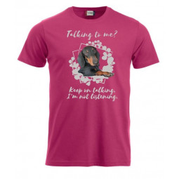 T-paita "Talking to me?" Lyhytkarvainen