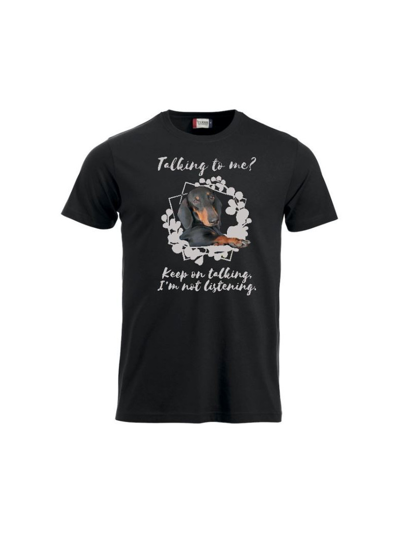 T-paita "Talking to me?" Lyhytkarvainen