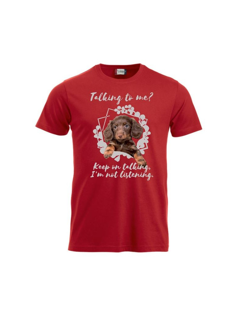 T-paita "Talking to me?" Pitkäkarvainen