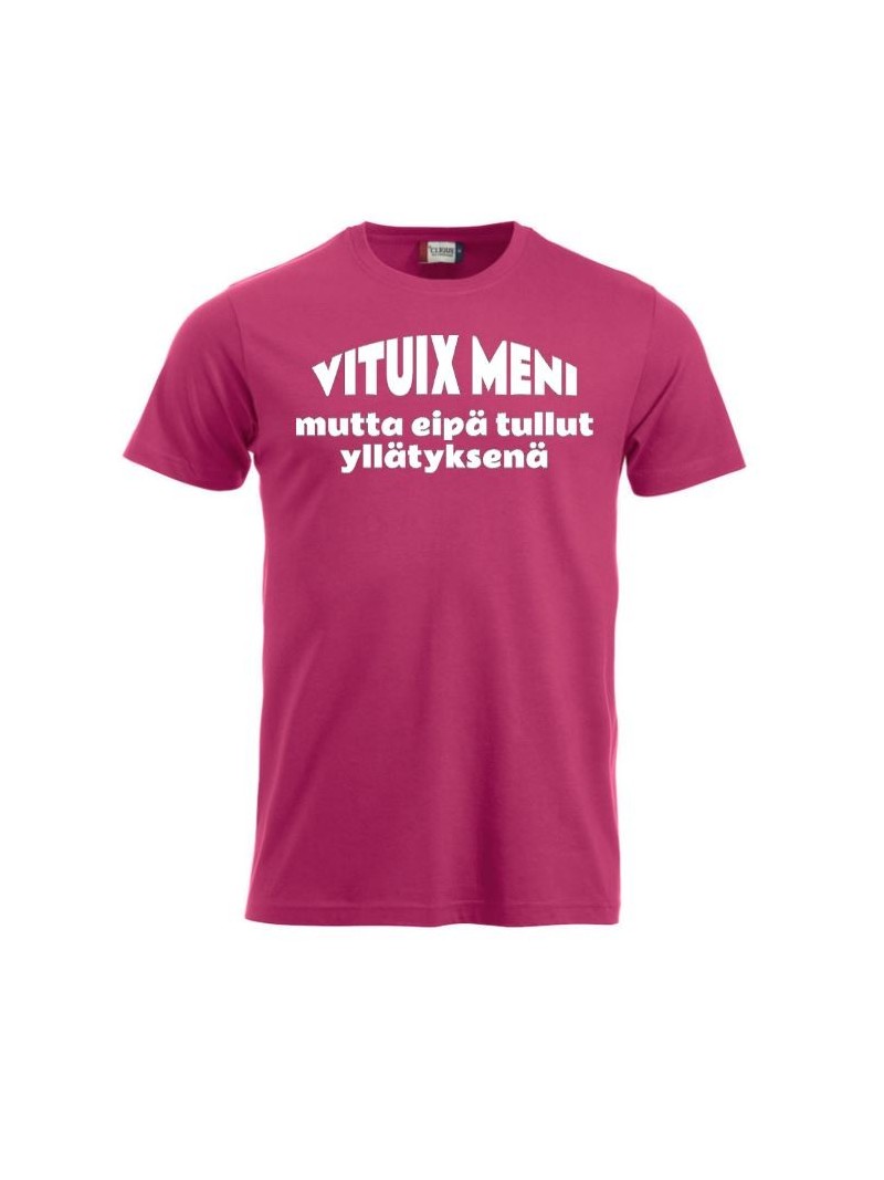 T-paita "VITUIX MENI mutta eipä tullut yllätyksenä"