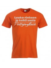 T-paita "LEUKA RINTAAN ja kohti uusia pettymyksiä"