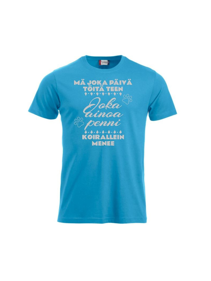 T-paita " MÄ JOKA PÄIVÄ TÖITÄ TEEN..."