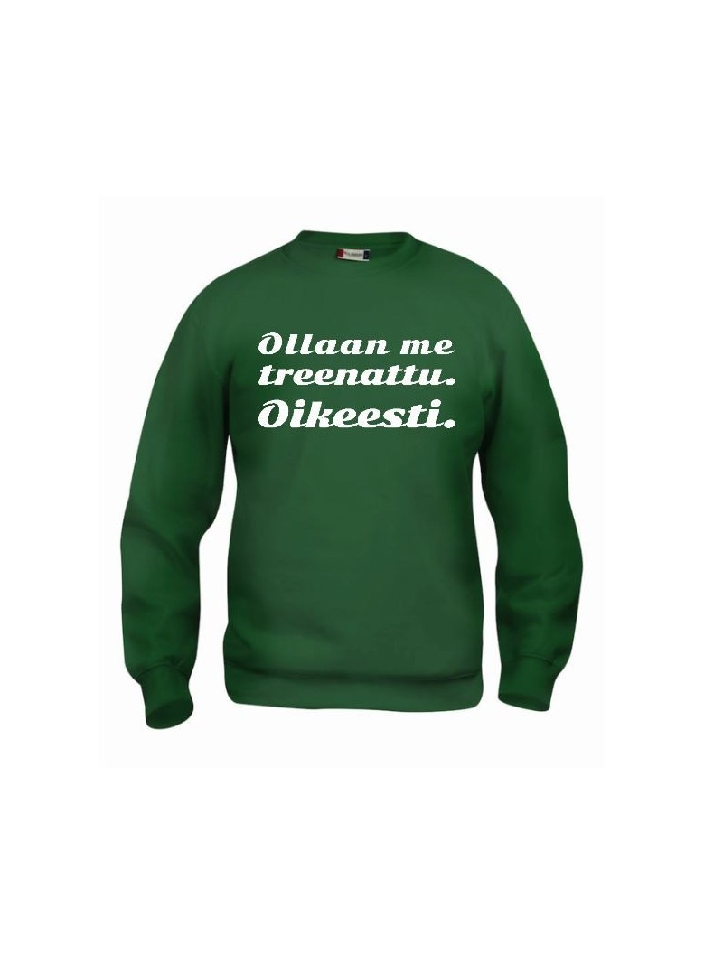 COLLEGEPUSERO "OLLAAN ME TREENATTU."