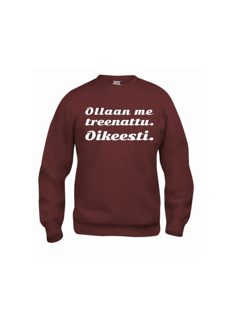 COLLEGEPUSERO "OLLAAN ME TREENATTU."