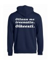 Huppari "OLLAAN ME TREENATTU."