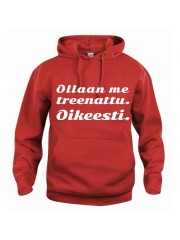 "OLLAAN ME TREENATTU."