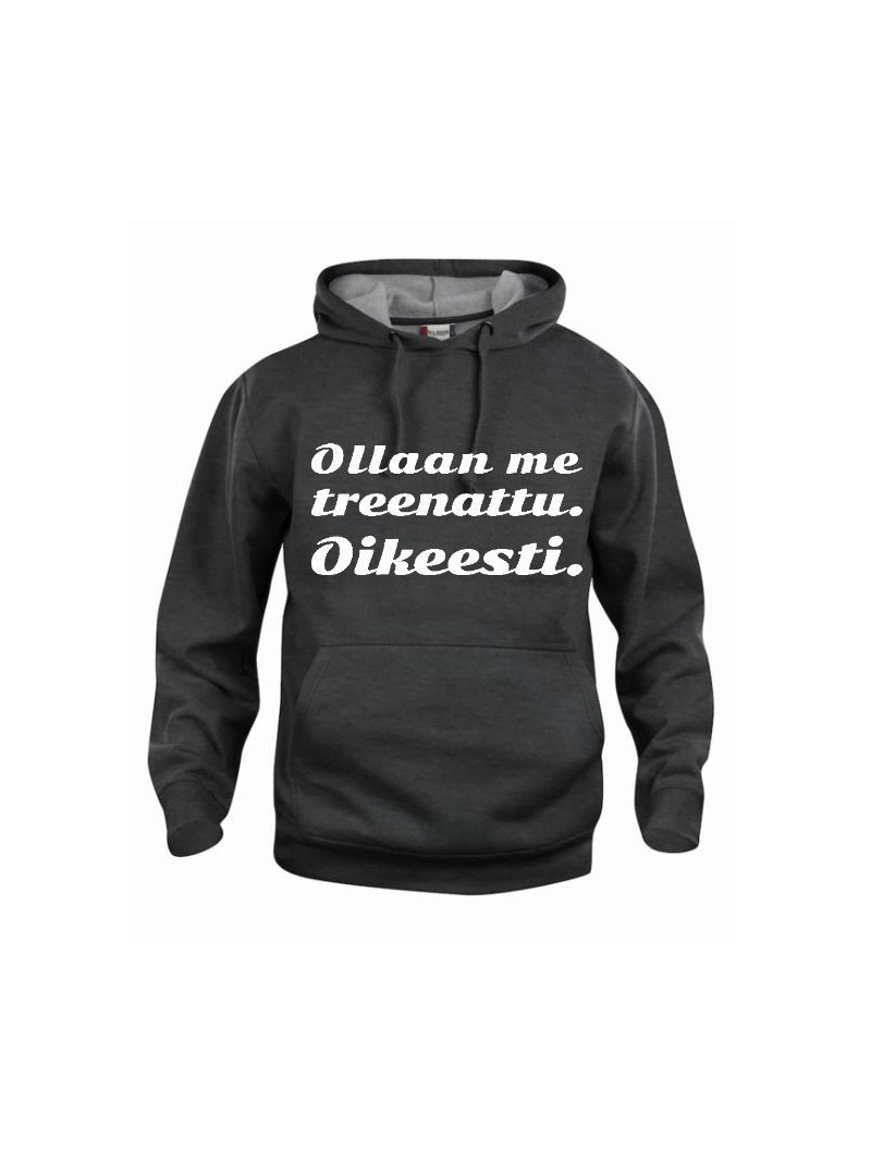 "OLLAAN ME TREENATTU."