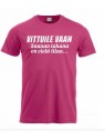 T-paita " Saunan takana on vielä tilaa..."