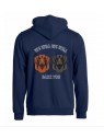 WE WILL WE WILL BARK YOU, full zip hoodie