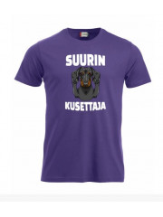 T-paita " SUURIN KUSETTAJA "