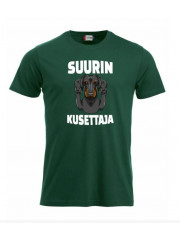 T-paita " SUURIN KUSETTAJA "