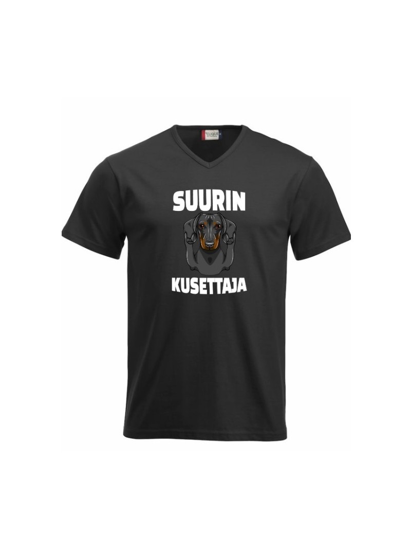 "SUURIN KUSETTAJA"  v-neck