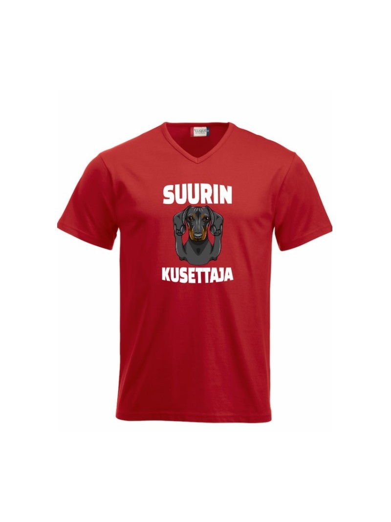 "SUURIN KUSETTAJA"  v-neck