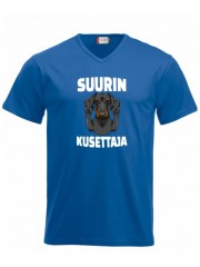 "SUURIN KUSETTAJA"  v-neck
