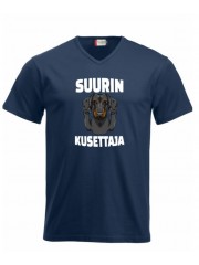 "SUURIN KUSETTAJA"  v-neck
