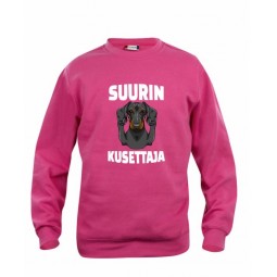 "SUURIN KUSETTAJA" sweatshirt
