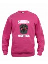 "SUURIN KUSETTAJA" sweatshirt