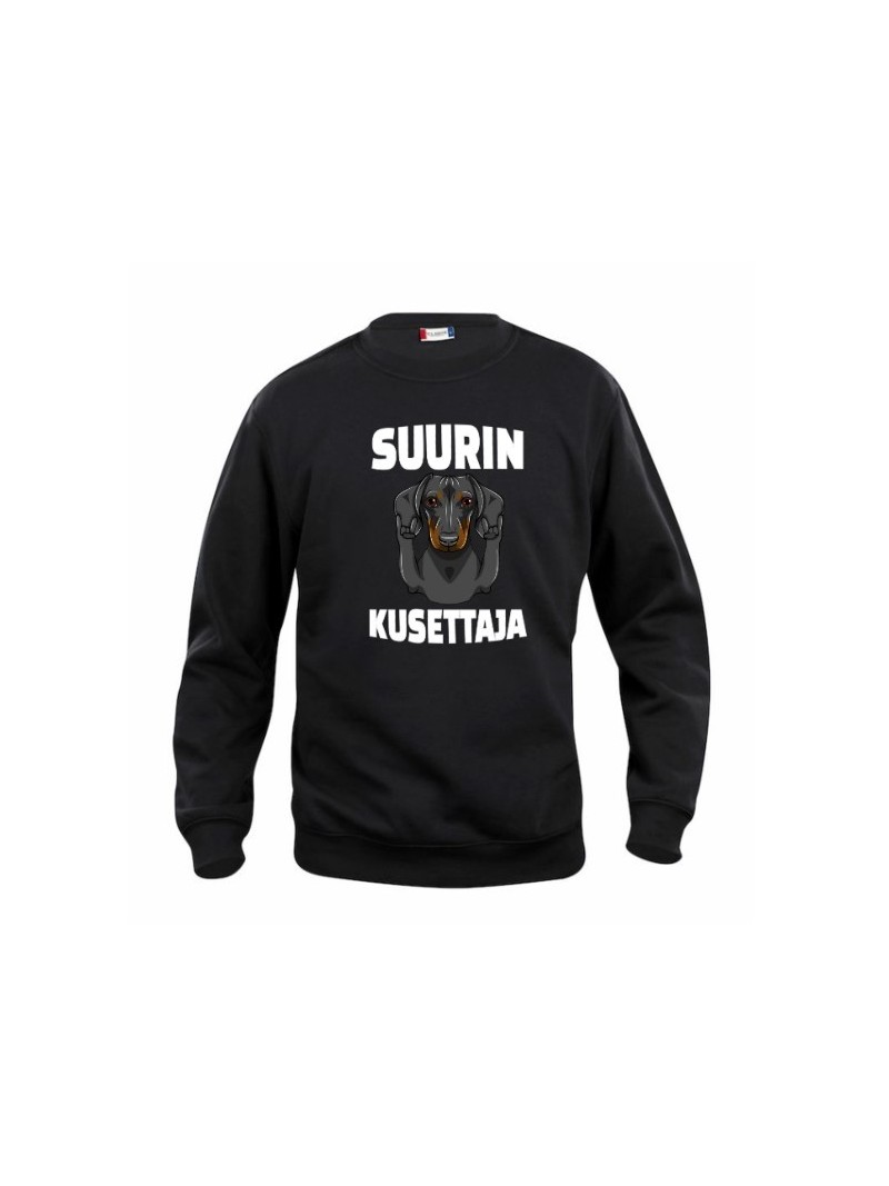 "SUURIN KUSETTAJA" sweatshirt