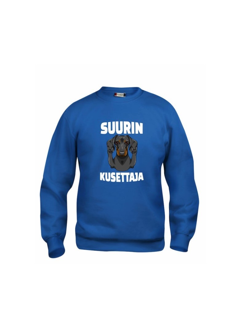 "SUURIN KUSETTAJA" sweatshirt