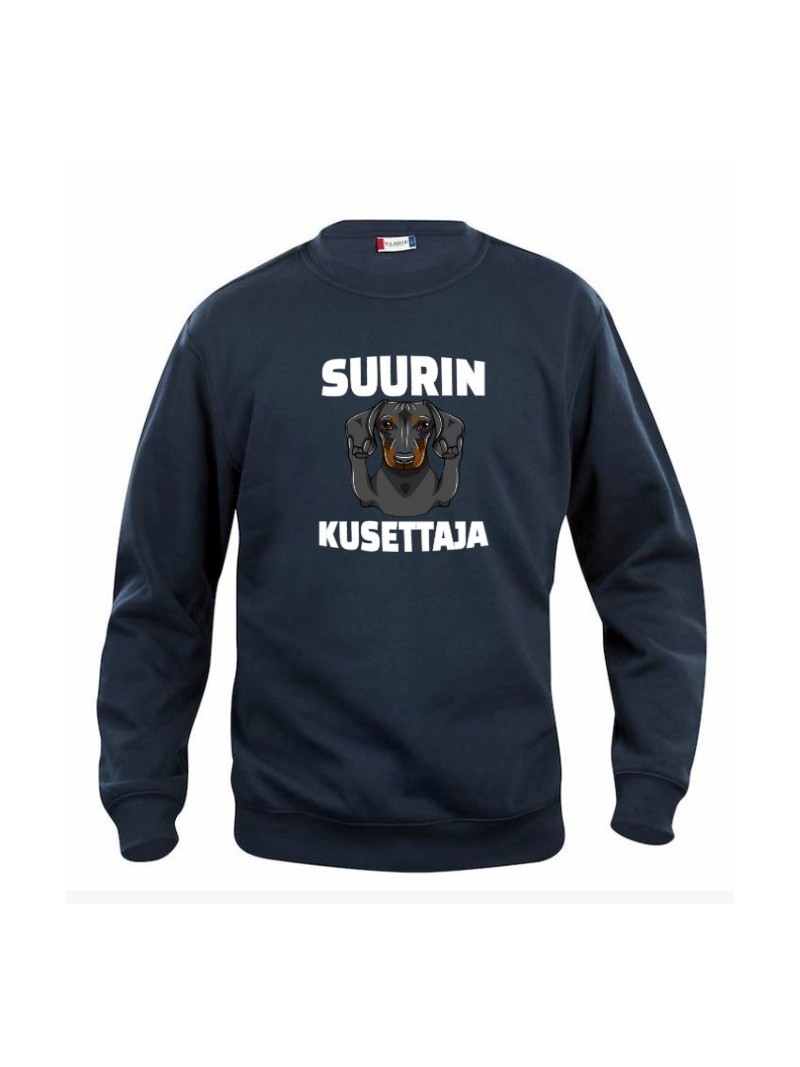 "SUURIN KUSETTAJA" sweatshirt