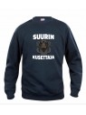 "SUURIN KUSETTAJA" sweatshirt