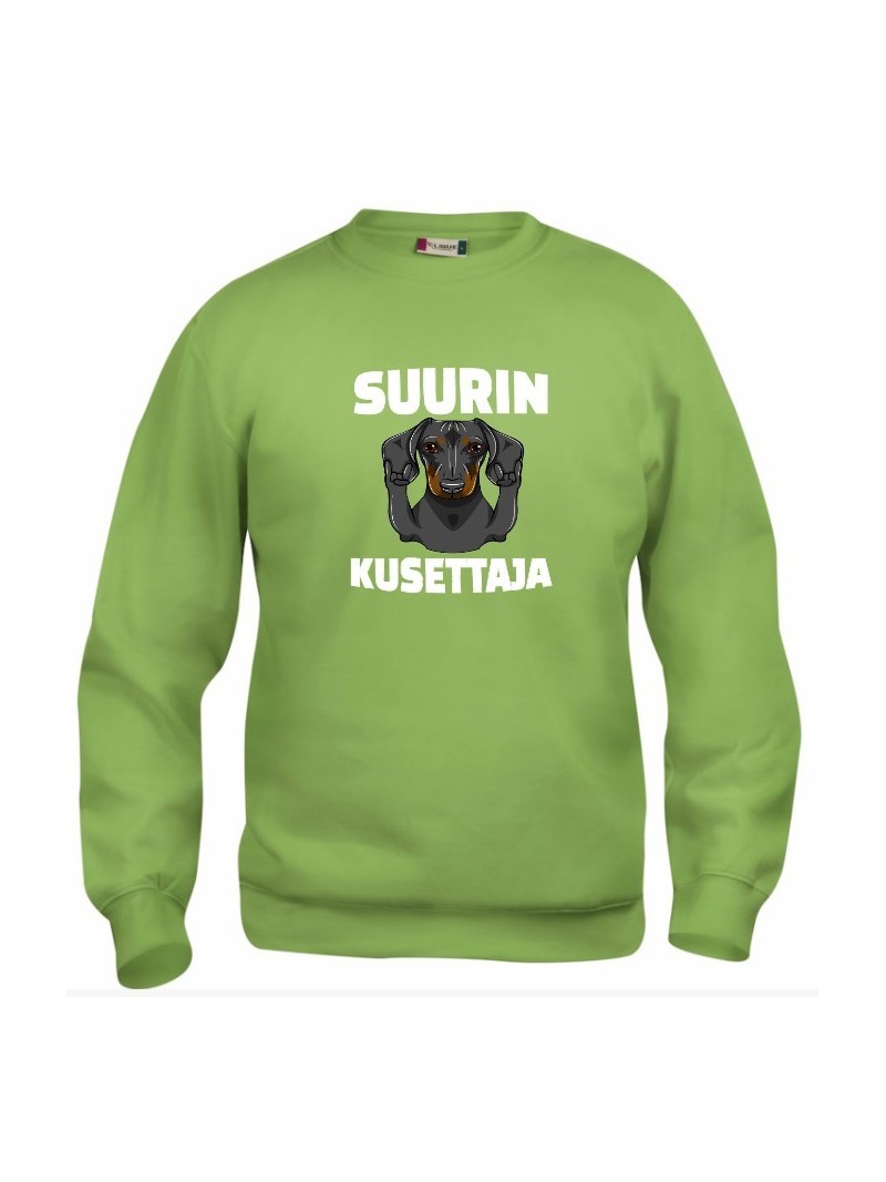 "SUURIN KUSETTAJA" sweatshirt
