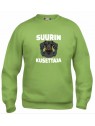 "SUURIN KUSETTAJA" sweatshirt