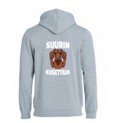 "SUURIN KUSETTAJA"  full zip hoodie 2