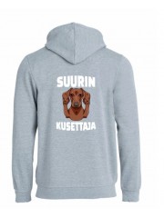 "SUURIN KUSETTAJA"  full zip hoodie 2
