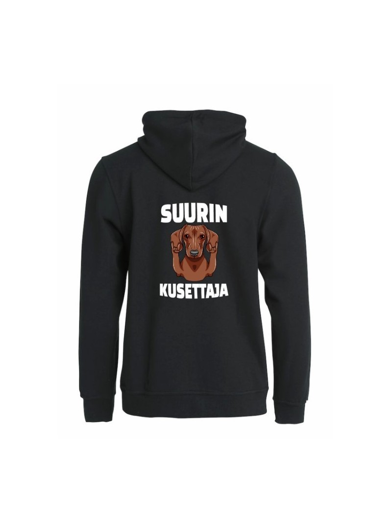 "SUURIN KUSETTAJA"  full zip hoodie 2