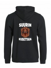 "SUURIN KUSETTAJA"  full zip hoodie 2