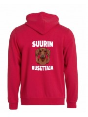 "SUURIN KUSETTAJA"  full zip hoodie 2
