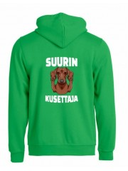 "SUURIN KUSETTAJA"  full zip hoodie 2