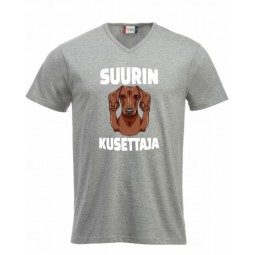 "SUURIN KUSETTAJA"  v-neck 2
