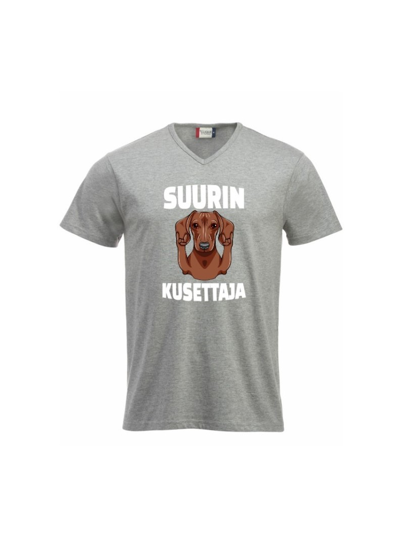 "SUURIN KUSETTAJA"  v-neck 2