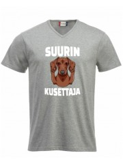 "SUURIN KUSETTAJA"  v-neck 2