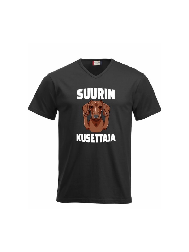 "SUURIN KUSETTAJA"  v-neck 2